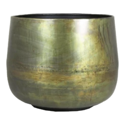 Bloempot Athene - D39 X H31cm - Groen Platina