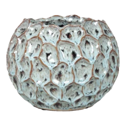 Bloempot Brussel - D21 X H18cm - Groen