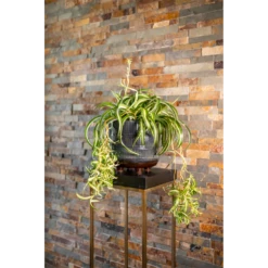 Bloempot Denise - D17 X H17cm - Sky Blue -Woondecoratie Winkel bloempot denise d17 x h17cm sky blue bloempot 2