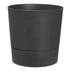 Bloempot Elho Greensense Aqua Care Rond - D30 X H29cm - Houtskoolgrijs