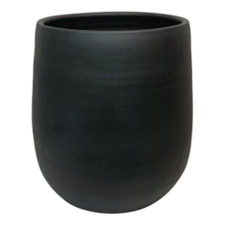 Bloempot Hamelton - D38 X H40cm - Mat Zwart