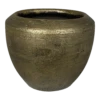 Bloempot Kos - D35 X H32cm - Goud -Woondecoratie Winkel bloempot kos goud bloempot 1 1 2