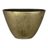 Bloempot Kos Ovaal - L49 X B21 X H37cm - Goud -Woondecoratie Winkel bloempot kos ovaal l49xb21xh37cm goud bloempot 1 1