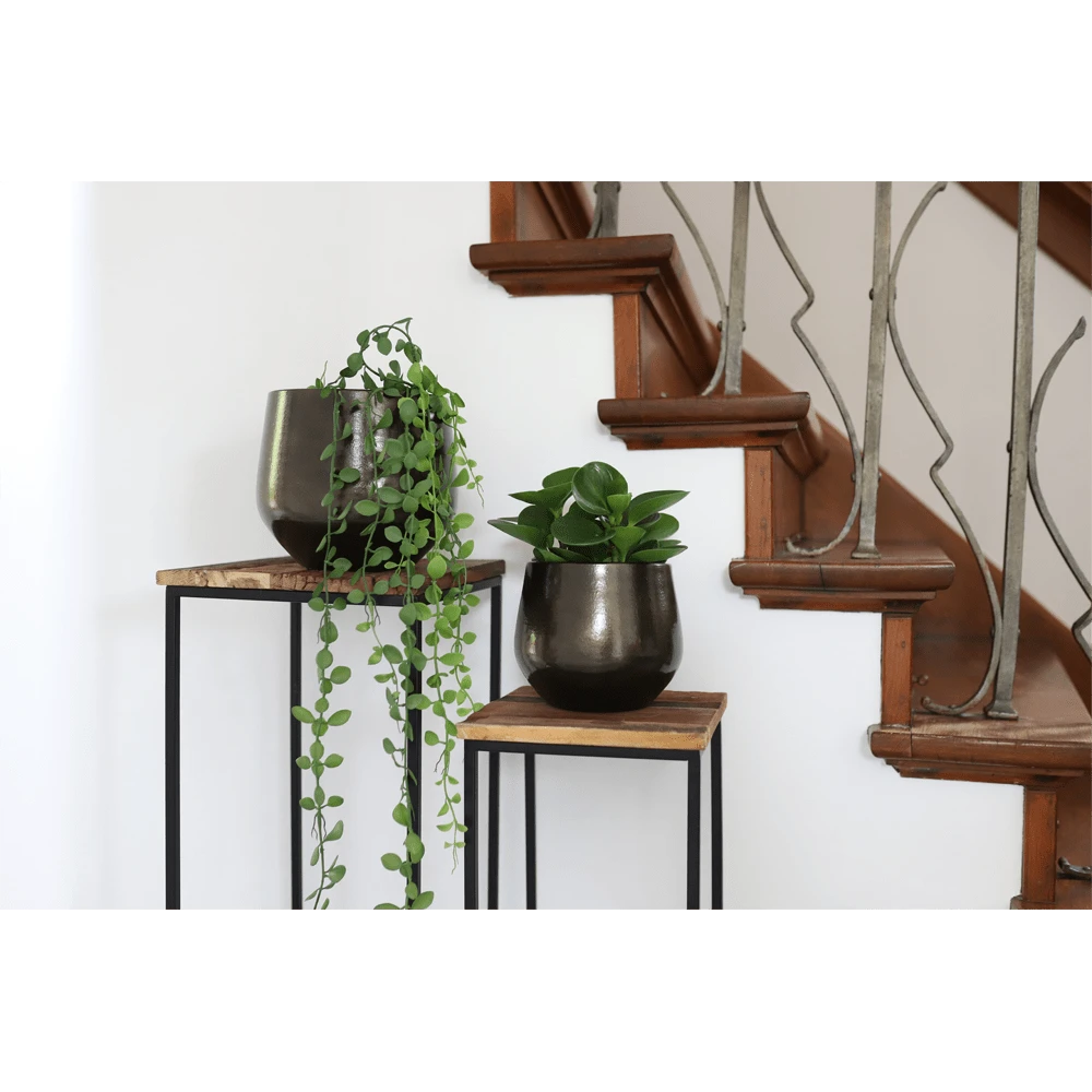 Bloempot Petra - D33 X H31cm - Koper 4 Bloempot Petra - D33 X H31cm - Koper - Afbeelding 2