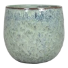 Bloempot Sierra - D16,5 X H13,5cm - Turquoise -Woondecoratie Winkel bloempot sierra turquoise bloempot 1