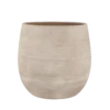 Bloempot Victor - H45 X D49cm - Beige -Woondecoratie Winkel bloempot victor h45 x d49cm beige bloempot 1 1