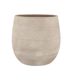 Bloempot Victor - H45 X D49cm - Beige