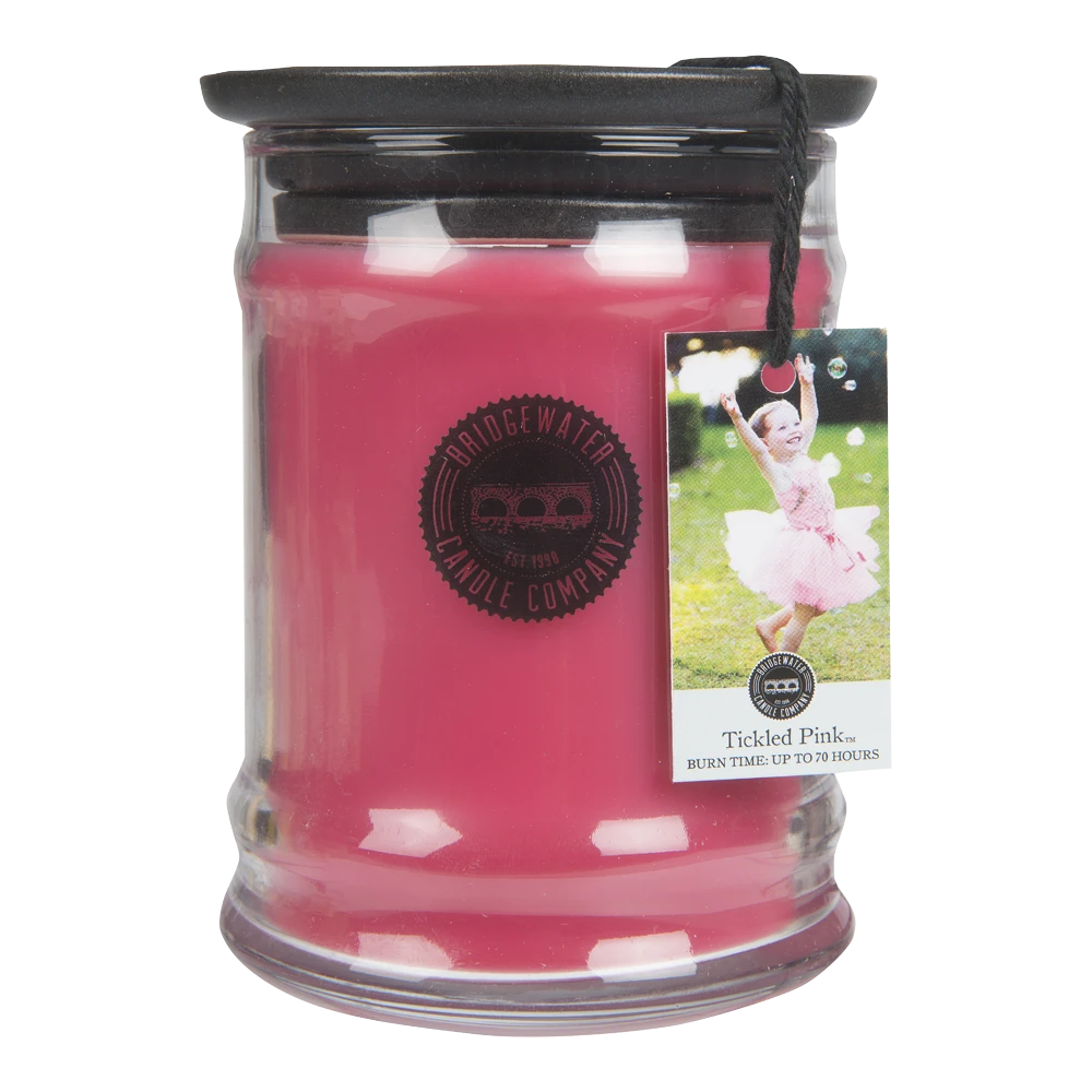 Bridgewater Candle Jar S Tickled Pink - Geurkaars 3 Bridgewater Candle Jar S Tickled Pink - Geurkaars