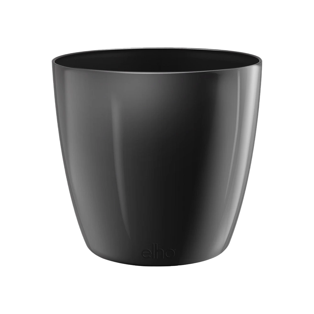 Bloempot Elho Brussels Diamond Rond 25cm - Metallic Zwart 3 Bloempot Elho Brussels Diamond Rond 25cm - Metallic Zwart