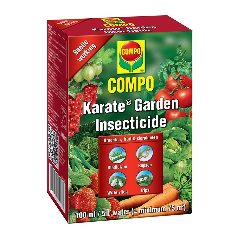 Compo Karate Garden 100ml Concentraat - Insecten En Ongedierte 3 Compo Karate Garden 100ml Concentraat - Insecten En Ongedierte