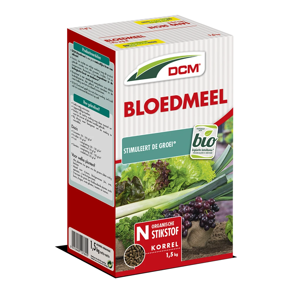 DCM Bloedmeel - 1,5kg - Tuinplanten Voeding 3 DCM Bloedmeel - 1,5kg - Tuinplanten Voeding