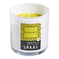 Geurkaars In Glas Met Deksel 56u - Refreshing Lightness - Geurkaars - SPAAS