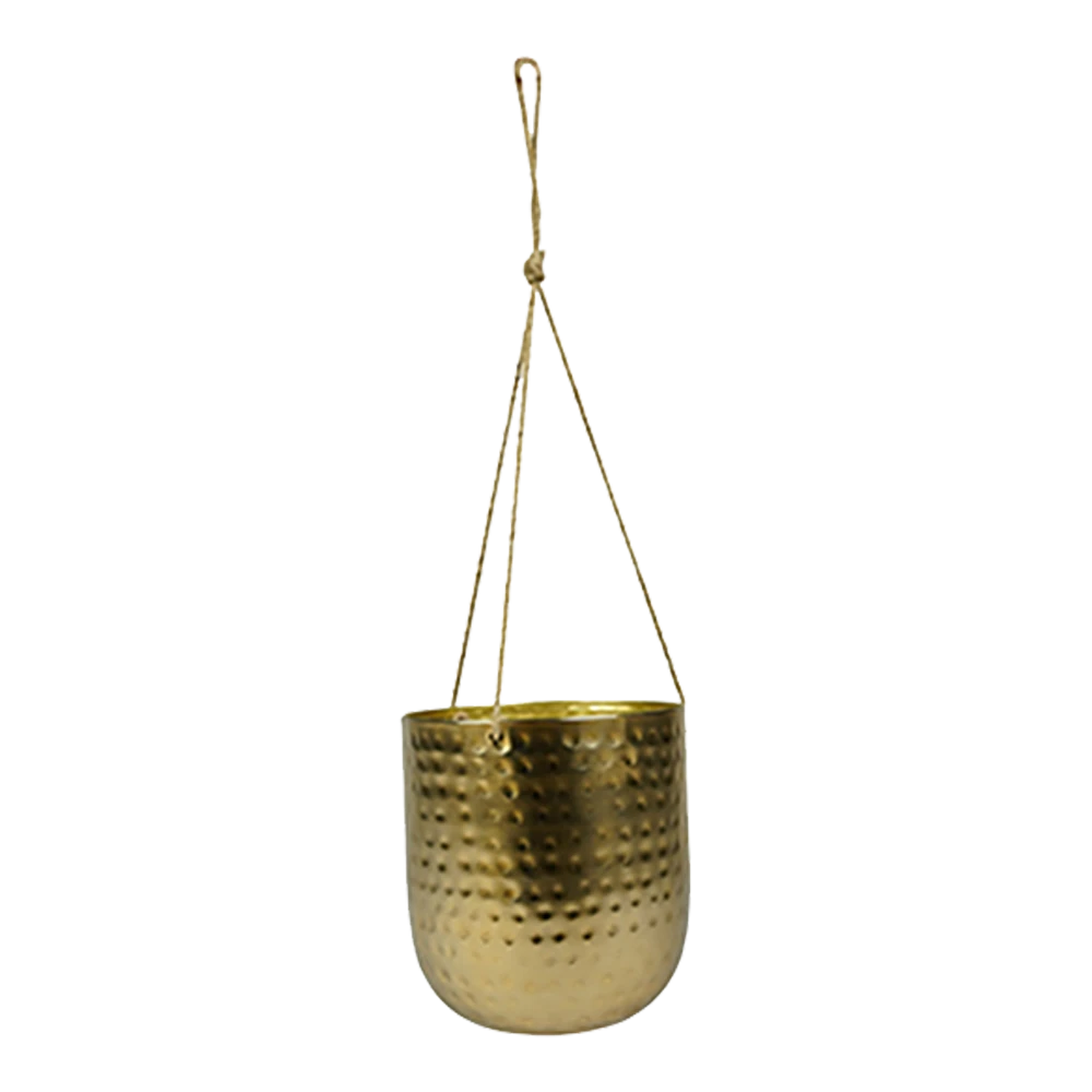 Hangpot Kody - D16 X H18cm - Goud 3 Hangpot Kody - D16 X H18cm - Goud