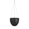 Hangpot Tusca - D22.5 X H19.5cm - Donkergrijs -Woondecoratie Winkel hangpot tusca d22 5 h19 5 donkergrijs hangpot 1 5