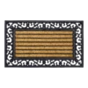 HAMAT Impala Brush Rectangle Kokosmat - 75x45cm - Naturel/Zwart - Deurmat 2 HAMAT Impala Brush Rectangle Kokosmat - 75x45cm - Naturel/Zwart - Deurmat -Woondecoratie Winkel impala brush rectangle kokosmat 75x45cm naturel zwart deurmat 1