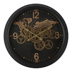 Klok Carta Zwart U00f8 60 Cm - Wandklok