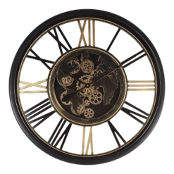 Klok Lancashire Zwart U00f8 80 Cm - Wandklok