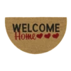 HAMAT Kokosmat Ruco Welcome Home Halfrond - 75x45cm - Naturel - Deurmat 1 HAMAT Kokosmat Ruco Welcome Home Halfrond - 75x45cm - Naturel - Deurmat -Woondecoratie Winkel kokosmat ruco welcome home halfrond 75x45cm naturel deurmat 1