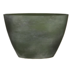 Bloempot Lester Ovaal - L40 X B20 X H27cm - Groen