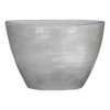 Bloempot Lester Ovaal - L40 X B20 X H27cm - Lichtgrijs -Woondecoratie Winkel lester pot ovaal lgrijs l40xb20xh27cm bloempot 1 4