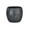Bloempot Lester - D20 X H18cm - Donkerblauw 2 Bloempot Lester - D20 X H18cm - Donkerblauw -Woondecoratie Winkel lester pot rond d blauw h18xd20cm bloempot 1 4
