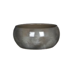 Plantenschaal Lester - D28 X H12cm - Donkergrijs