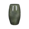 Bloempot Lester Hoog - D30 X H50cm - Groen -Woondecoratie Winkel lester vaas rond groen h50xd30cm bloempot 1 4
