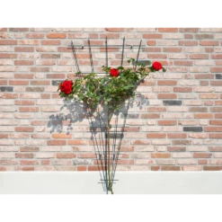 Nature - Metalen Klimrekv Geplastificeerd Groen H145x5/75cm -Woondecoratie Winkel nature metalen klimrekv geplastificeerd groen h145x5 75cm 3 2