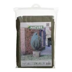 Nature Winterhoes Met Rits D250cm X H3m Groen