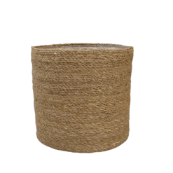 Plantenmand Stef - D31 X H31cm - Naturel