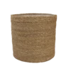 Plantenmand Stef - D33 X H33cm - Naturel -Woondecoratie Winkel plantenmand stef d33 x h33cm naturel plantenmand 1