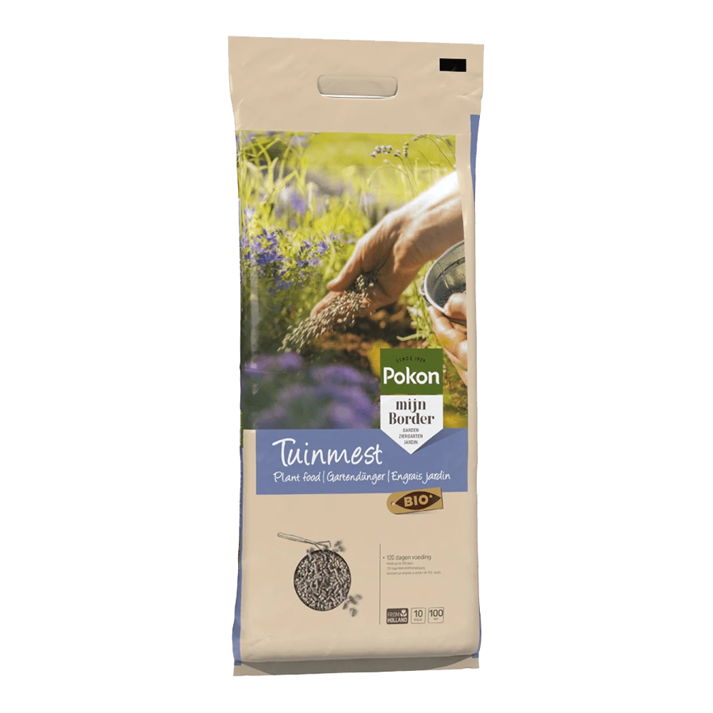 Pokon Bio Tuinmest 10kg - Tuinplanten Voeding, Gazonmeststof 3 Pokon Bio Tuinmest 10kg - Tuinplanten Voeding, Gazonmeststof