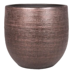 Bloempot Mira - D29 X H27cm - Koper