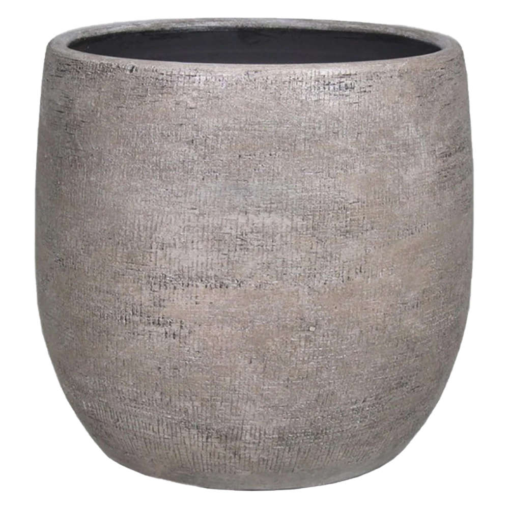 Bloempot Mira - D39 X H36cm - Wit 3 Bloempot Mira - D39 X H36cm - Wit