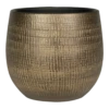 Bloempot Ryan - D26 X H26cm - Shiny Gold -Woondecoratie Winkel pot ryan shiny gold d26 h26 bloempot 1