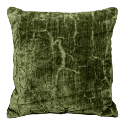 Unique Living Sierkussen Chez - 45x45cm - Winter Green