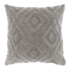 Unique Living Sierkussen Nadira - 45x45cm - Chateau Grey -Woondecoratie Winkel unique living sierkussen nadira 45x45cm chateau grey polyester 1 1