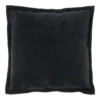Unique Living Sierkussen Tatum - 45x45cm - Black -Woondecoratie Winkel unique living sierkussen tatum 45x45cm black polyester 1 2