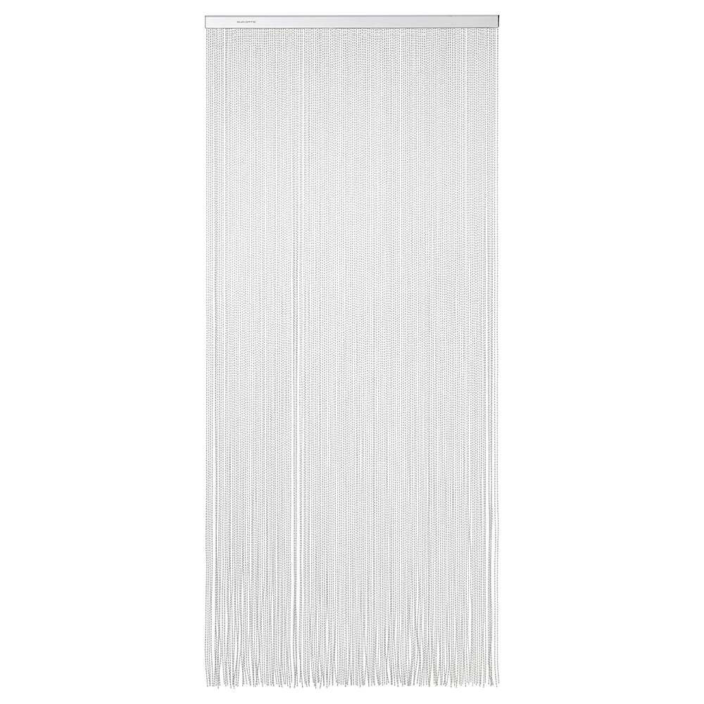 Vliegengordijn Roma - Transparant/Zwart - 100 X 232cm - Sun-Arts