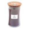Woodwick Black Cherry Large Candle - Geurkaars -Woondecoratie Winkel woodwick black cherry large candle geurskaars 1 5