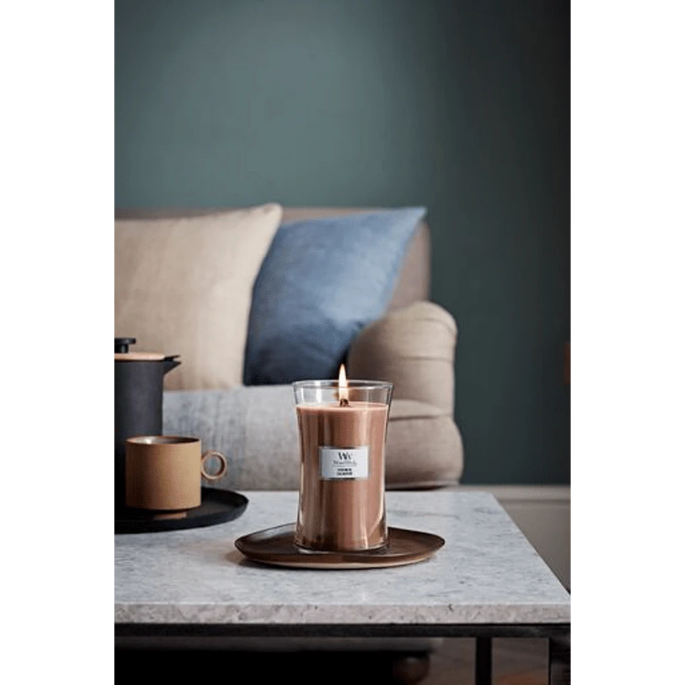 Woodwick Cashmere Large Candle - Geurkaars 5 Woodwick Cashmere Large Candle - Geurkaars - Afbeelding 3