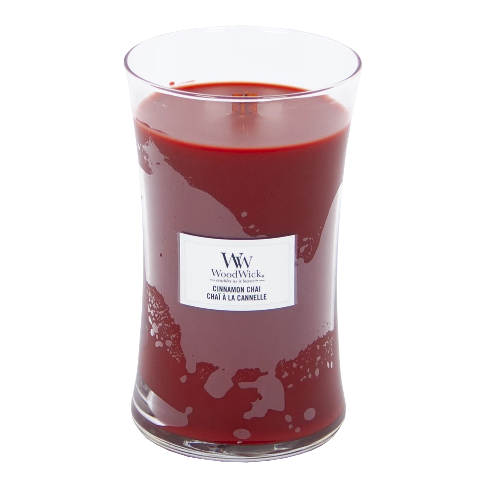 Woodwick Cinnamon Chai Large Candle - Geurkaars 4 Woodwick Cinnamon Chai Large Candle - Geurkaars - Afbeelding 2