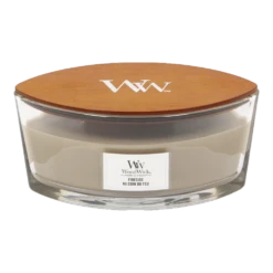 Woodwick Fireside Ellipse Candle - Geurkaars