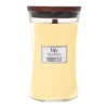 Woodwick Lemongrass & Lily Large Candle - Geurkaars 2 Woodwick Lemongrass & Lily Large Candle - Geurkaars -Woondecoratie Winkel woodwick lemongrass lily large candle geurskaars 1