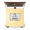 Woodwick Lemongrass & Lily Medium Candle - Geurkaars -Woondecoratie Winkel woodwick lemongrass lily medium candle geurskaars 1