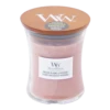 Woodwick Pressed Blooms & Patchouli Medium Candle - Geurkaars -Woondecoratie Winkel woodwick pressed blooms patchouli medium candle geurkaars 1
