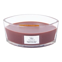 Woodwick Smoked Walnut & Maple Ellipse Candle - Geurkaars 5 Woodwick Smoked Walnut & Maple Ellipse Candle - Geurkaars -Woondecoratie Winkel woodwick smoked walnut maple ellipse candle geurkaars 2