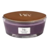 Woodwick Spiced Blackberry Ellipse Candle - Geurkaars -Woondecoratie Winkel woodwick spiced blackberry ellipse geurskaars 1