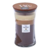 Woodwick Trilogy Cafu00e9 Sweets Large Candle - Geurkaars -Woondecoratie Winkel woodwick trilogy cafe sweets xl candle geurskaars 1