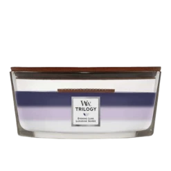 Woodwick Trilogy Evening Luxe Ellipse Candle - Geurkaars